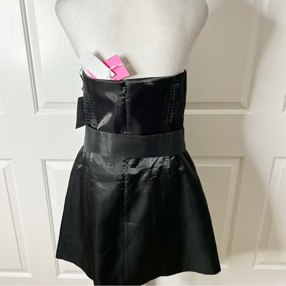 Amanda Uprichard Black Fae Strapless Dress (size large/runs small) - Picture 6 of 9